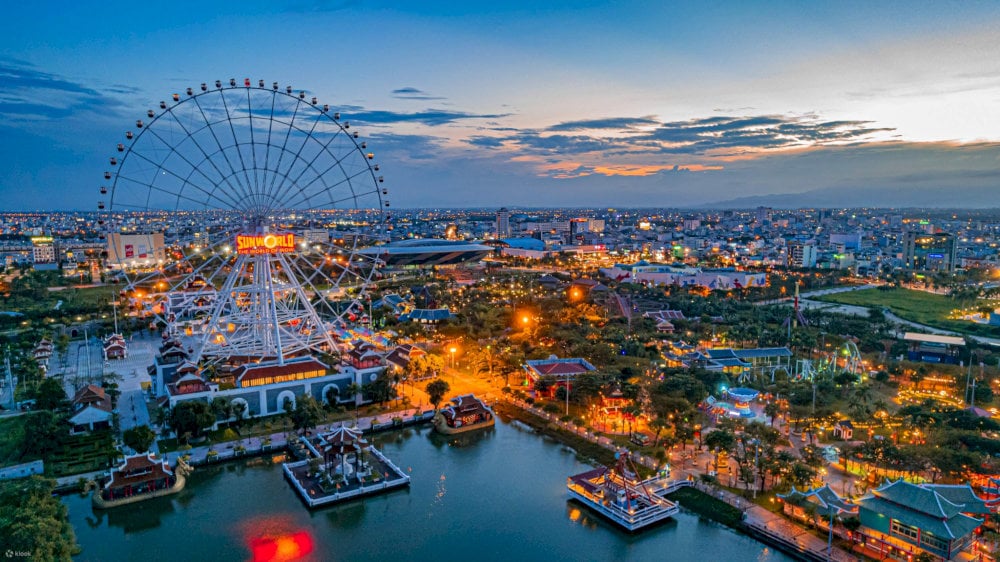 Danang Downtown Theme Park boasts a vast and beautifully designed recreational space